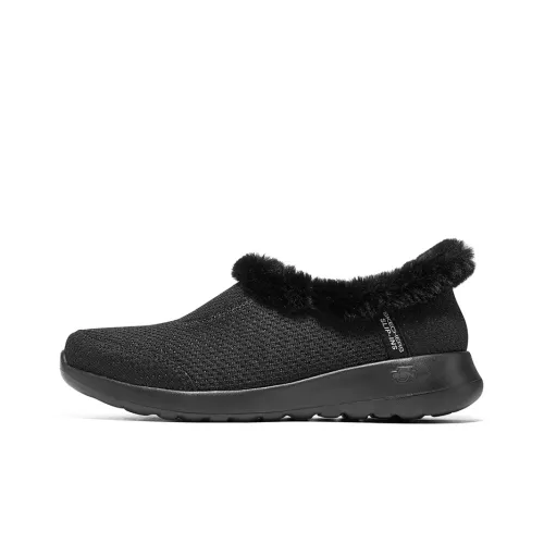 Skechers Slip Ins Низкий Топ Casual Женский Чисто Черный