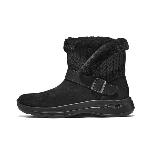 Skechers Go Walk Arch Fit Сноубутсы Черные Женские