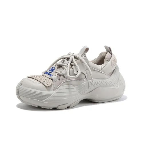 SELAIYA Противоскользящие и износостойкие визуально увеличивающие рост низкие топовые кроссовки с толстой подошвой 3,5 см женские