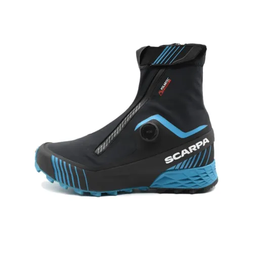 SCARPA Беговые кроссовки High Top Черный и Синий Мужской