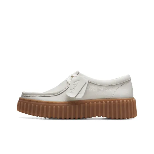 Clarks Casual Низкий Топ Белый 261720854 Женский