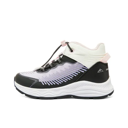 SKECHERS GIRLS Сноубутсы Черный Лаванда Унисекс