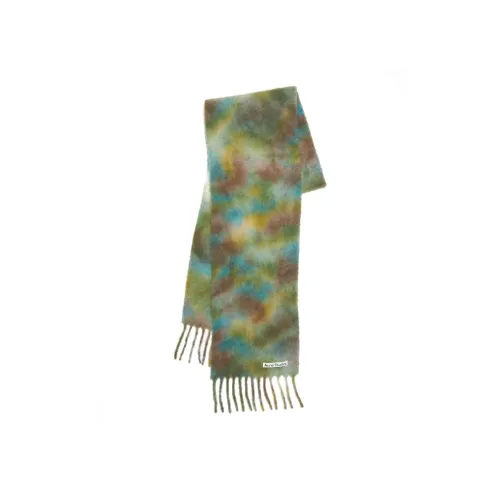 Acne Studios Вязаные Шарфы Унисекс Многоцветный