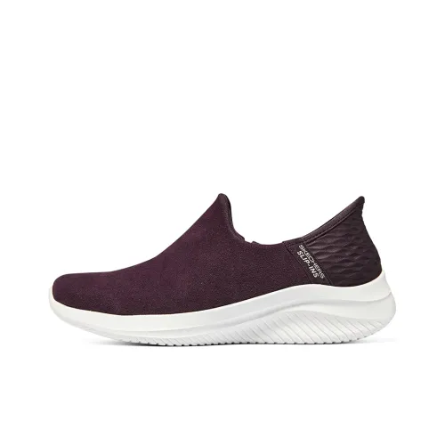 Skechers Ultra Flex 3,0 Женские повседневные туфли Бургундский Женские