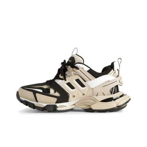 Balenciaga Track Low Top Casual Men Beige Black