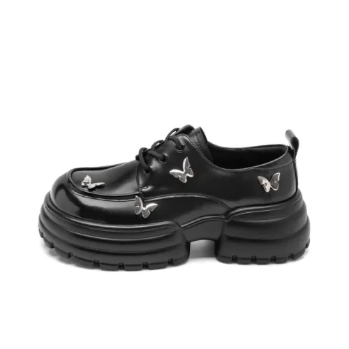 AGSDON Лоферы Черные Женские