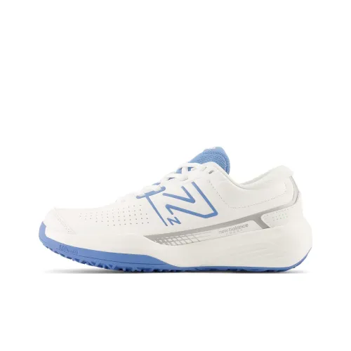 New Balance NB 696 Series Low Топ Кроссовки для тенниса Женские Белые Синие Японская Версия