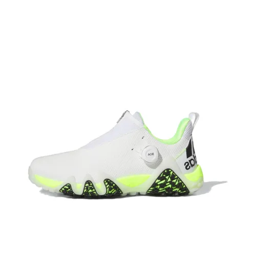 Adidas CodeChaos Slip-resistant Abrasion-resistant Низкий топ Обувь для гольфа Унисекс Черный Белый