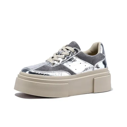 SELAIYA Противоскользящие Устойчивые к износу Низкие Кроссовки для скейтбординга 5 см Женские