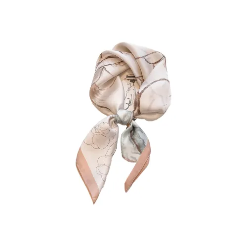 VINEY Полиэстер Женские шелковые шарфы