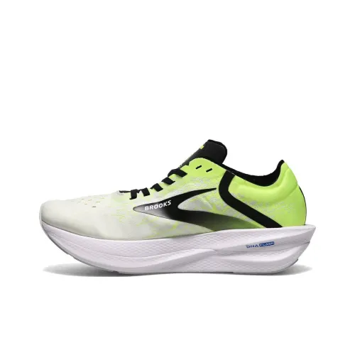 Brooks Hyperion Elite противоскользящий низкий топ повседневная беговая обувь мужская белая зеленая