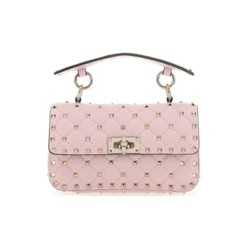 Valentino Кожа Сумка через плечо Сумка Женская Светло-розовая