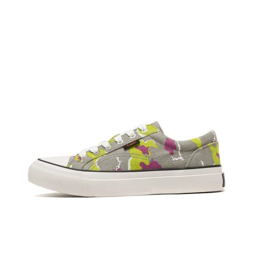 Lee Low-Top Canvas Shoes Camouflage Men's