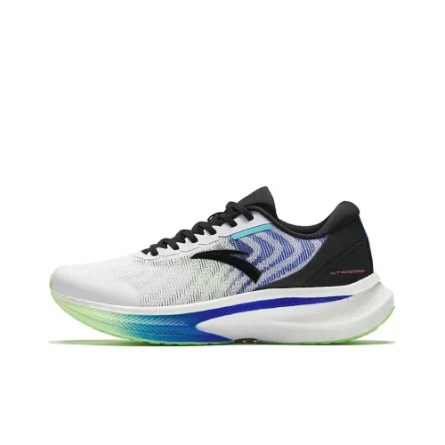 ANTA Champion 2nd Gen Slip-Resistant Low Top Беговые кроссовки Мужские Белые Зеленые