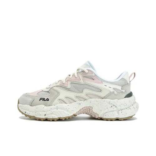 FILA Fern Sneakers Амортизация Износостойкий Низкий Топ Повседневная Обувь Женская Розовая