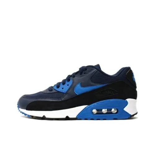 Nike Air Max 90 Casual Low Top Черный Синий Женский