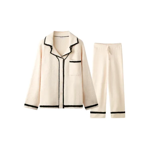 MEITENG Пижамный комплект Женские Белые