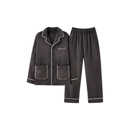 THREEGUN Sq35004 Темно-серый Мужской Пижамный комплект