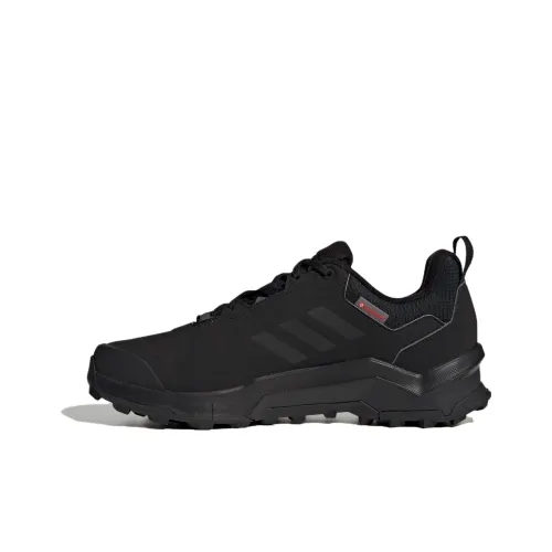adidas Terrex Ax4 Противоскользящие амортизаторы Низкий топ Уличная обувь Мужская Черная