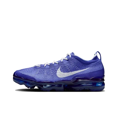 Nike VaporMax 2023 Low Топ Повседневный Городской Коммутер Беговые кроссовки Мужской Фиолетовый Белый