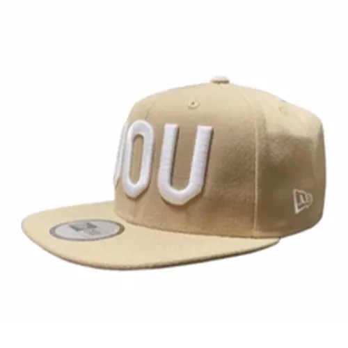 New Era Хлопковые кепки унисекс коричневые