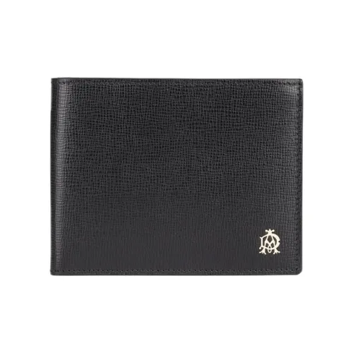 Dunhill Кожа Кошелек Мужской Черный