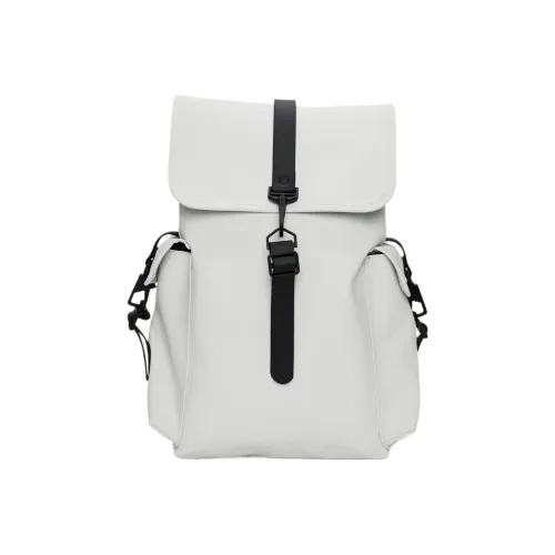 Rains Полиэстер Ноутбук Сумка Рюкзак Стандартный Унисекс Серый