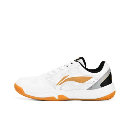 Подкладка Light Feather устойчивая к истиранию дышащая низкий топ обувь для бадминтона унисекс белый золото