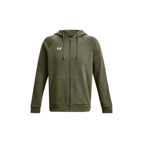 Under Armour Rival Fleece Army Green Мужские Свитшоты