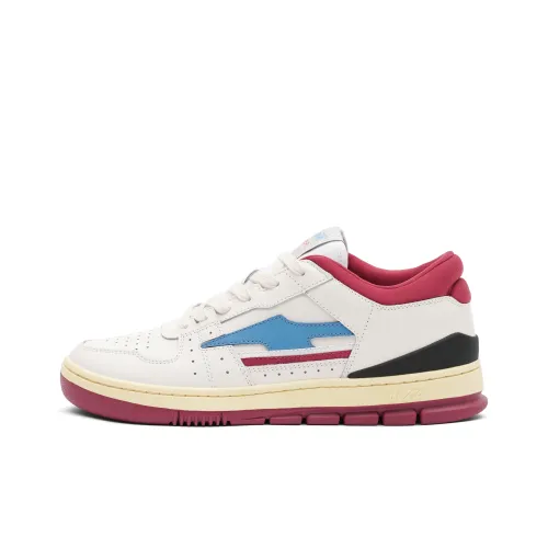 AVIA 825R Series Амортизация Низкие Кроссовки для Скейтбординга Унисекс Белый Красный Синий