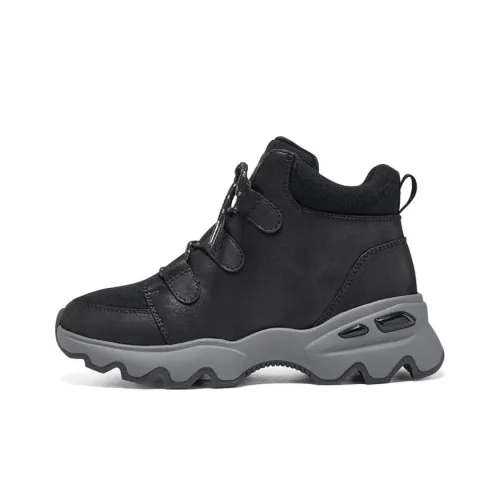 Skechers Big Lug Low Топ Кэжуал Женский Черный