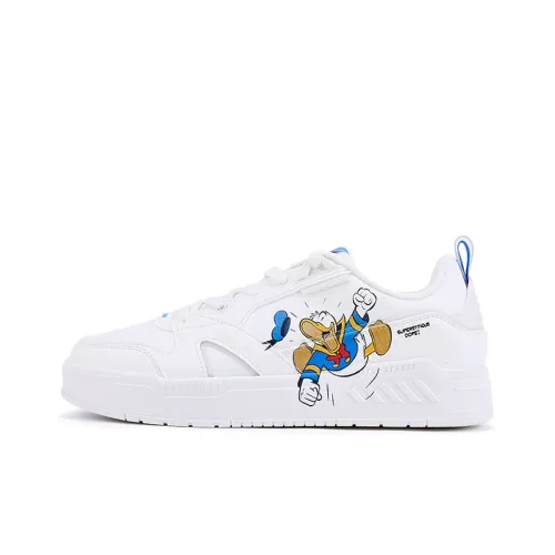 XTEP Скейтборд Кроссовки Низкие Парус Белые Мужские