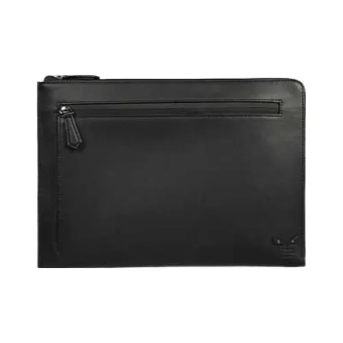 FENDI Телячья кожа Сумка Мужская Черная