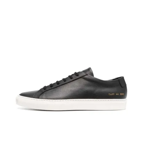 COMMON PROJECTS Скейтборд Кроссовки Низкие Черные Мужские