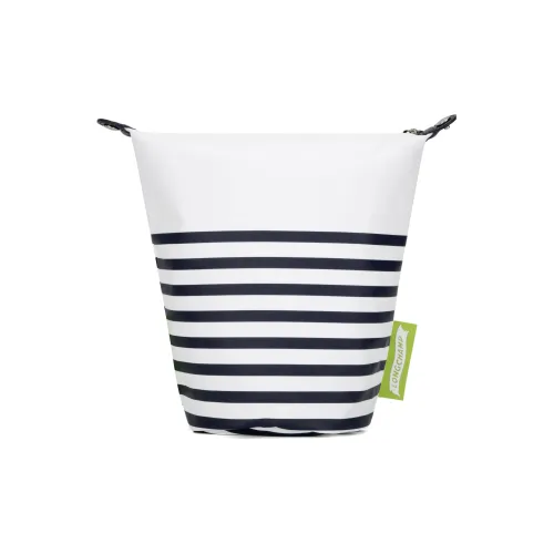 LONGCHAMP Le Pliage Корова Кожа Комбинированная Сумка-ведро Клатч Экстра Маленький Женский Синий Белый