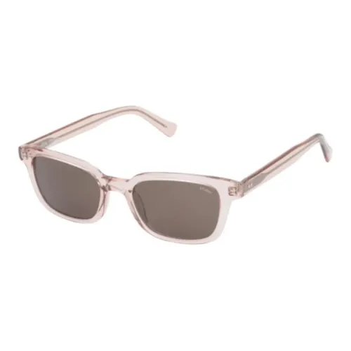 Stussy Ацетилцеллюлоза Нерегулярная форма Солнцезащитные очки Унисекс Розовый