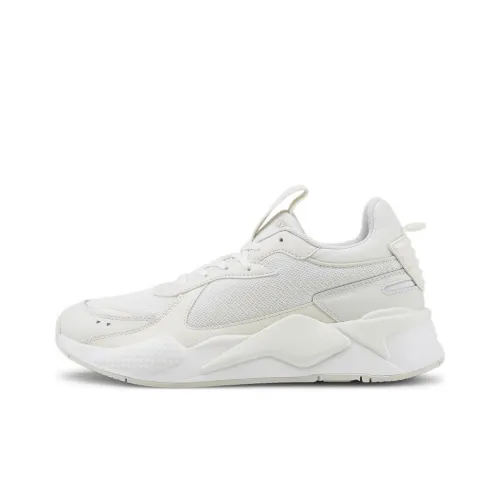 PUMA RS X Geek Амортизация Износостойкий Низкий Топ Повседневная Обувь Унисекс Серый Белый