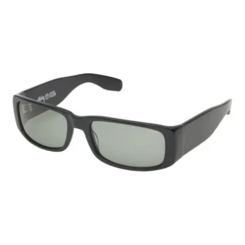 Stussy Acetate Cellulose Прямоугольные Солнцезащитные очки Унисекс Черный