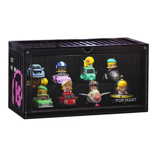 POP MART Коллаборация Edición Коллекция Карт Молли Magic Контейнер Фигурка Luminous Коробка для показа Аксессуары для моделей