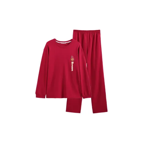 FENTENG Бурый медведь Унисекс Пижамные комплекты