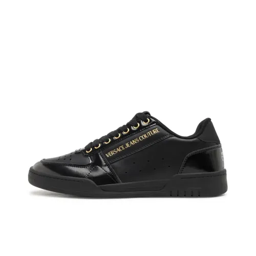 VERSACE JEANS Couture Скейтборд Кроссовки Низкие Черные Мужские