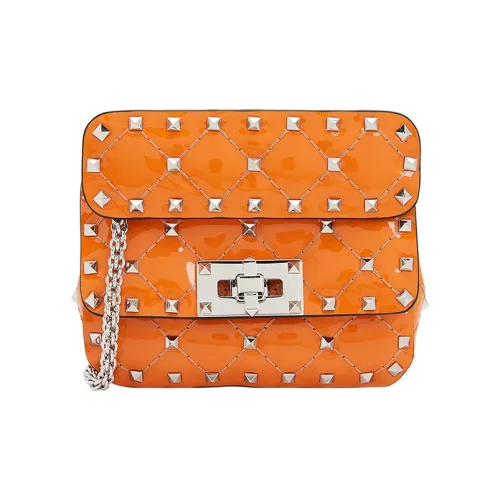 Valentino Сумка через плечо из кожи сумка на плечо женская оранжевая