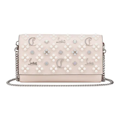CL LUBOTING Телячья кожа Сумка через плечо Кошелек Женский Бежевый