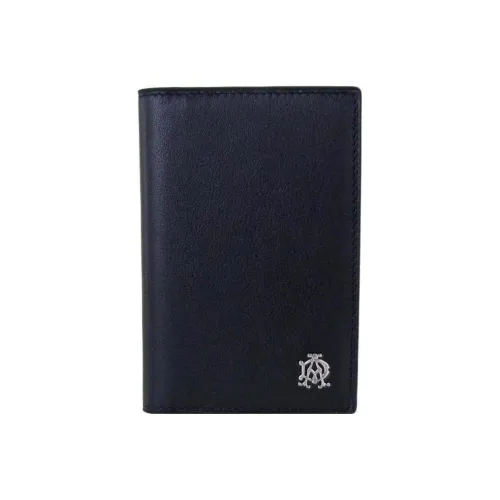 Dunhill Кожа Key Pouch Мужской Черный