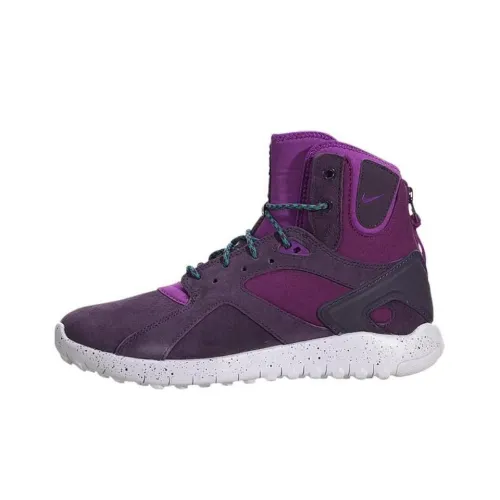 Nike Koth Shock Absorbers Slip-Resistant Abrasion-Resistant High Top Casual Shoes Unisex Purple Найк Koth Shock Absorbers Противоскользящие Устойчивые к истиранию Высокие Топы Повседневная Обувь Унисекс Фиолетовый