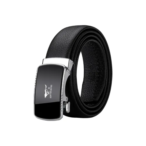 SEPTWOLVES Бизнес Новинка Повседневный Автоматическая Застежка Кожаные Ремни Мужские 3,5CM