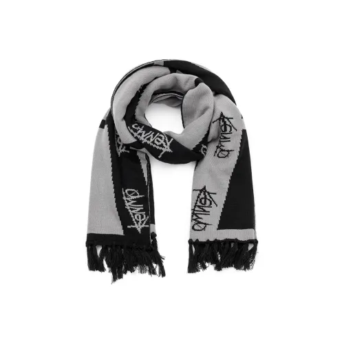 KENMO Акриловые вязаные шарфы унисекс