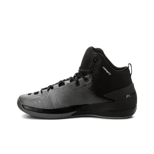 Under Armour Баскетбольные кроссовки MID Топ Черный Мужской