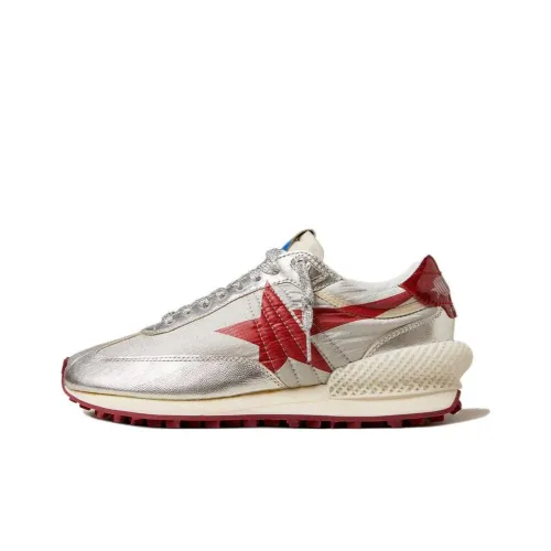 Golden Goose Кэжуал Низкий Топ Серебряный Женский