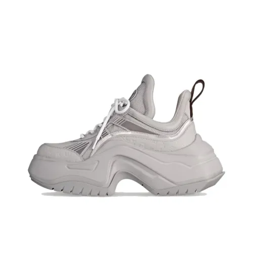 LOUIS VUITTON Archlight 2,0 Износостойкий Низкий Топ Повседневная Обувь Женская Серый